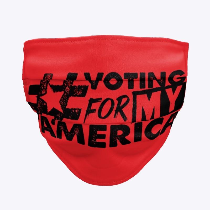 Voting for my America mask